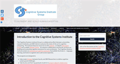 Desktop Screenshot of cognitive-science.info